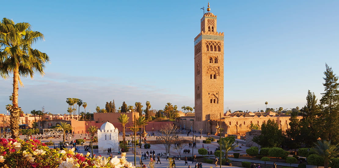 La Koutoubia Mosque in Marrakech, Morocco